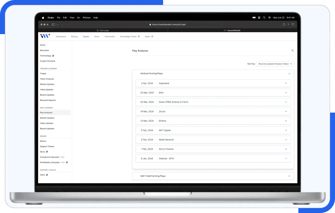 Customer profile user interface