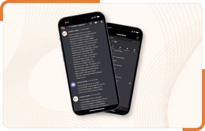 Customer profile user interface